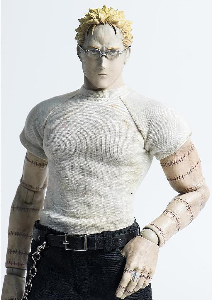 Threezero Dorohedoro Scale and POM Painted Movable Figure Resale 1/6 ABS, PVC, [Cloth Outfit]