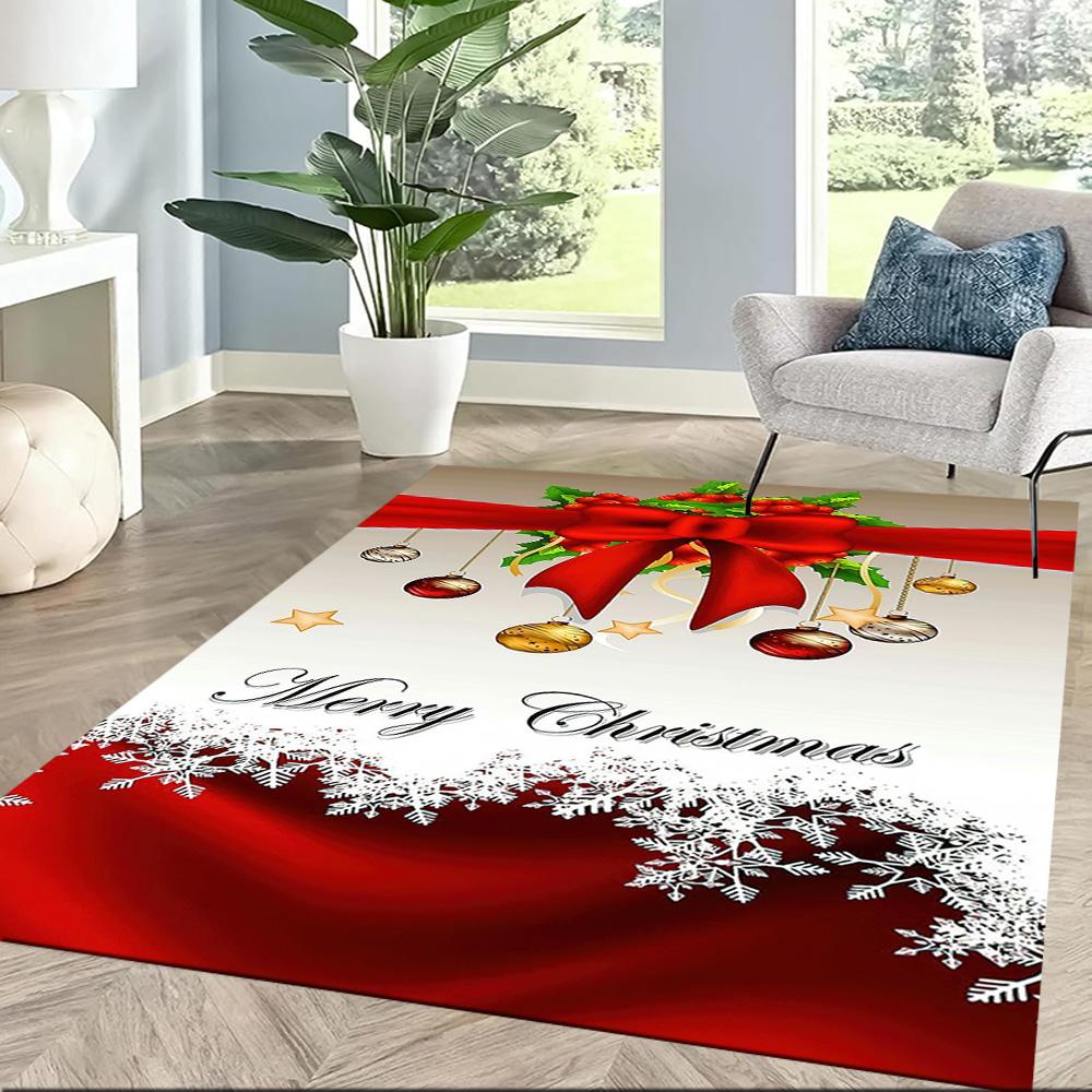 Christmas 207 Carpet Perfect for Game Room Entryway Decorate room Dining Room Antislip Carpet Anime Office Decor