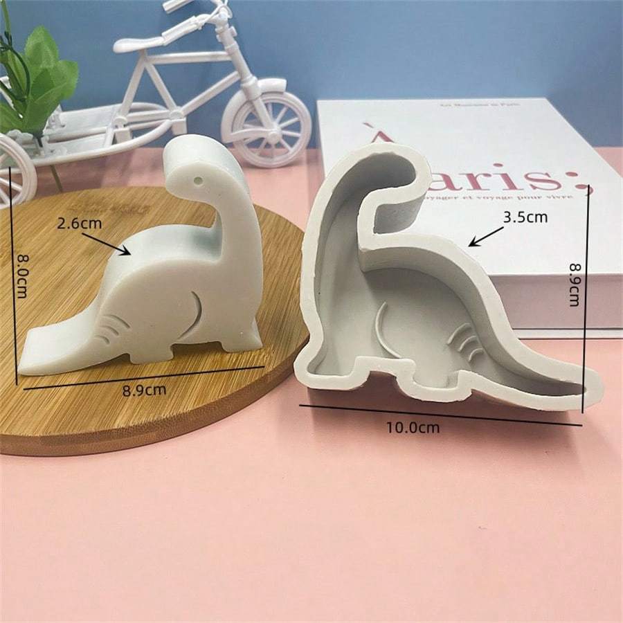 Owl, Elephant, Giraffe, Dinosaur Aromatherapy Candle Mold, DIY Animal Diffuser Stone Plaster Silicone Mold