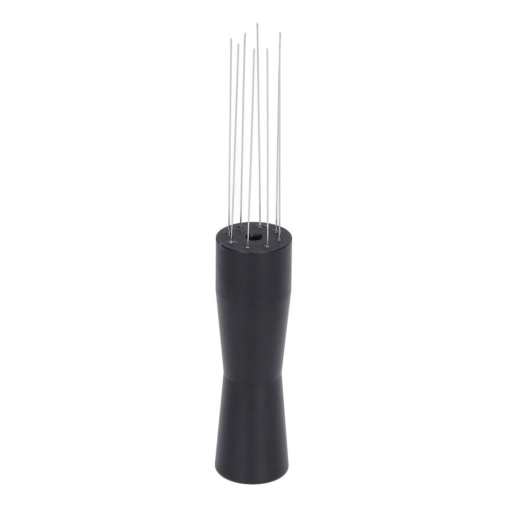 Professional Needle Distributor Portable Coffee Stirrer Coffee Powder Stirring ToolBlack