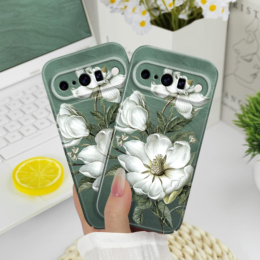 Gorgeous Magnolia Phone Case For Google Pixel 10 9 9A 8 8A 7 7A Pro XL 5G Film Hard Cover