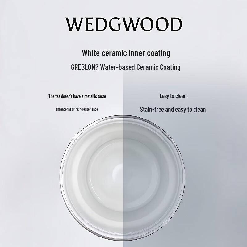 Wedgwood Ceramic Lined Insulated Travel Mug