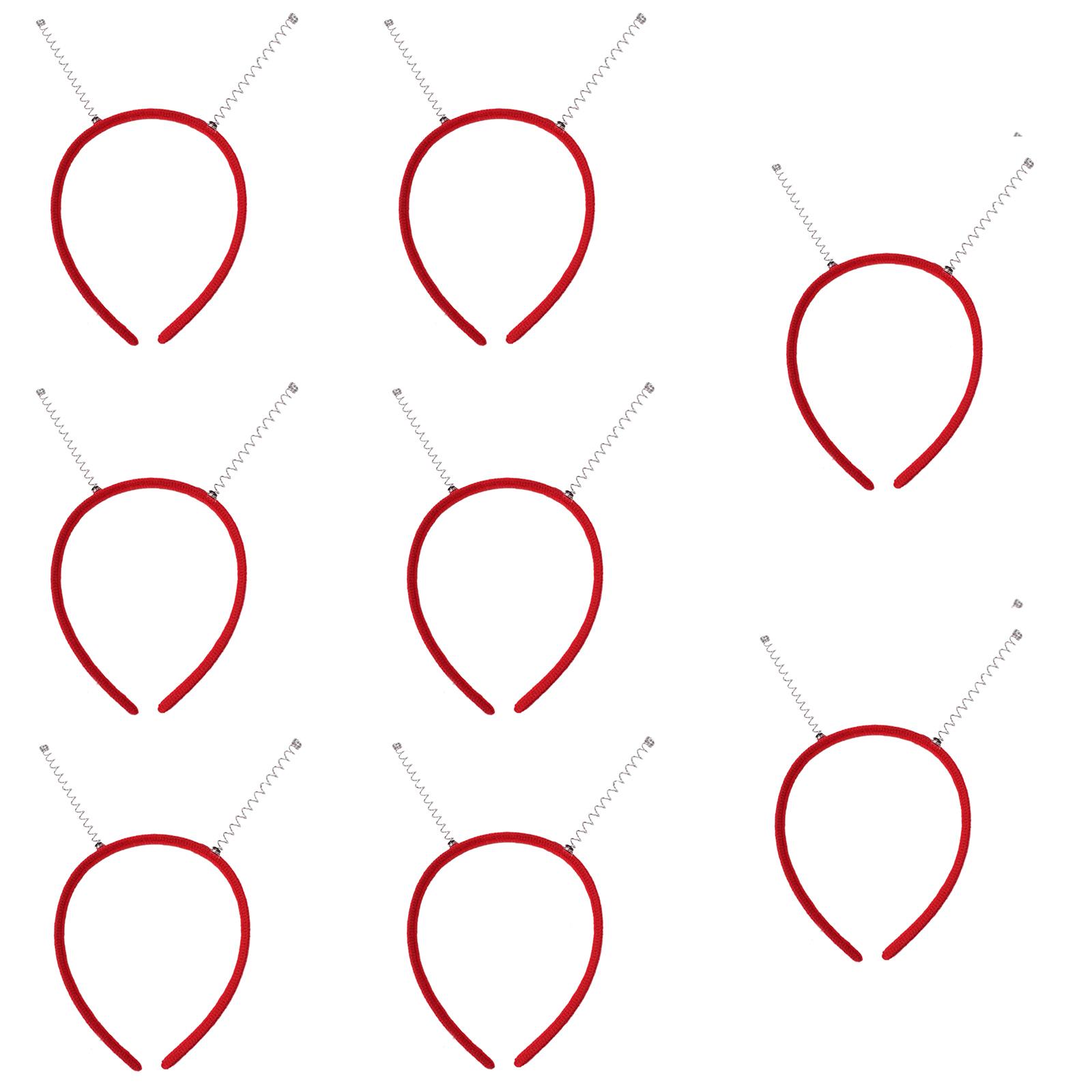 

DIY Plain Hair Hoop with Springs for Pageant Prom Bridal Headwear Casual Headpiece for Women Men Girls Schoolgirls