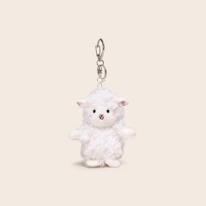 Penguin Sheep Otter Bear Plush Keychain Stuffed Doll Backpack Pendant Kids Gift