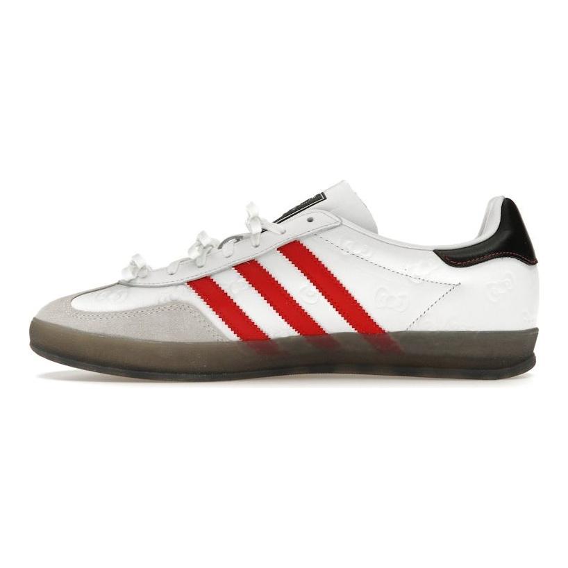 Hello Kitty x adidas Gazelle Indoor 50e Anniversaire Baskets Femme Blanc Blanc Nuage Rouge II0013