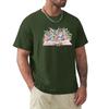 fashion t-shirt Watercolor Open Book with Florals T-Shirt vintage t shirt cute clothes cotton t-shirt graphic t shirt