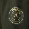 Jordan X PSG SS24 Letter Print Hoodie Men Hoodie Olive-Green FN5325-355