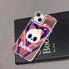 iPhone 17 Pro Max Halloween Skeleton Case for Apple 14/15/16: Minimalist Niche Design