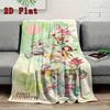 FFIX Characters 2D Flat Pattern Flannel Blanket High quality All Seasons Warmth and Comfort Perfect for Christmas Gifts.PMT0914138