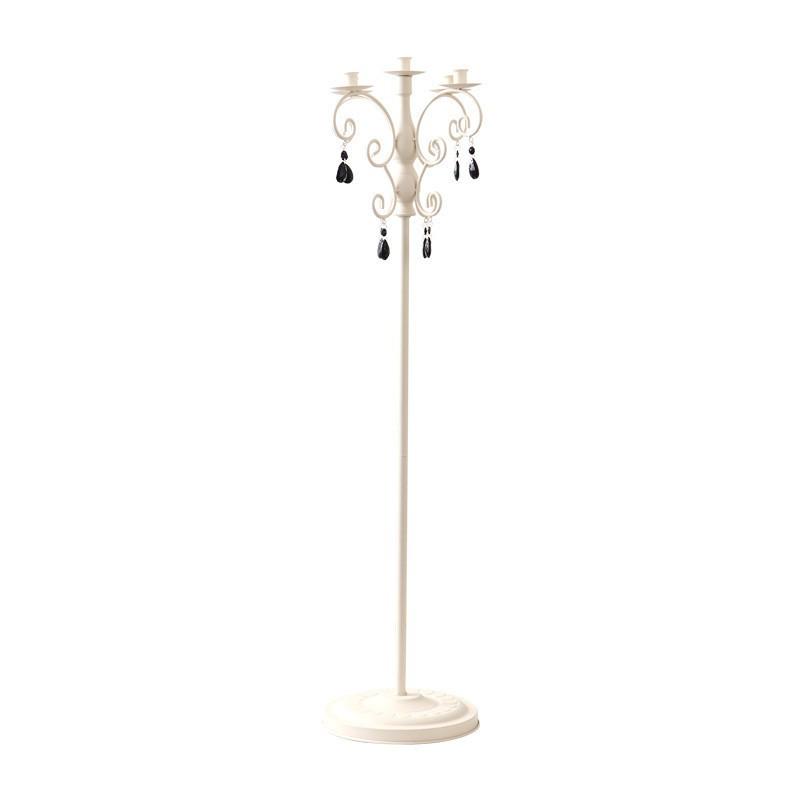 European Black Candle Holder for Five Candles - Elegant Hotel Decoration Ornament