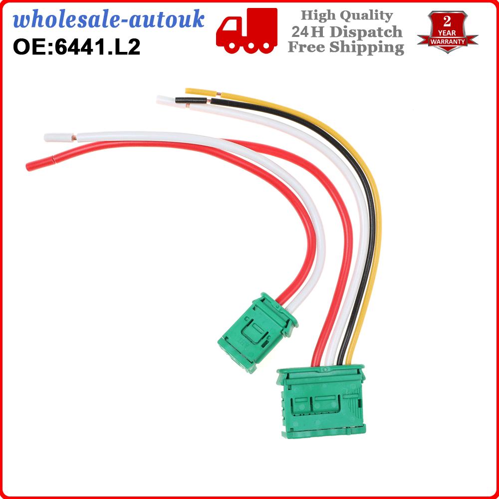 New Heater Blower Motor Fan Resistor For Citroen C2 C3 Pluriel C5 6441.L2 6441L2