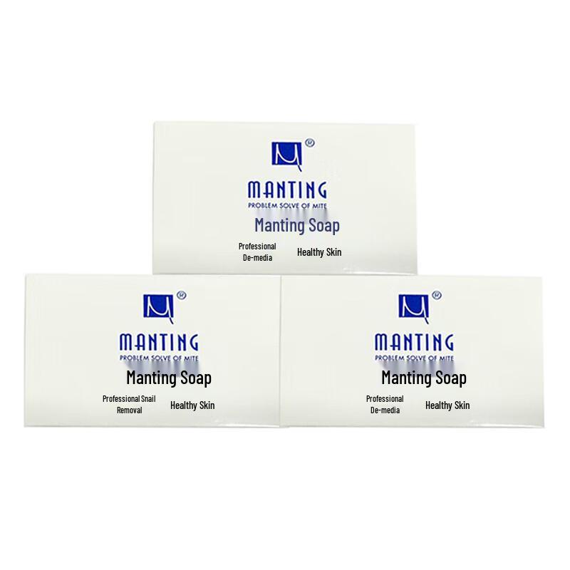 

MANTING Classic Upgraded Anti-Mite Bar Soap (3x108g)