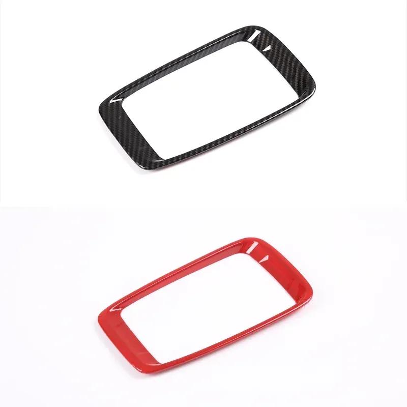 ABS Carbon Car Gear Shift Frame Panel Trim Decorate Cover Accessories For Ford Ranger Everest 2015 2016 2017 2018