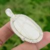 Daughters Day Sale 925 Silver Howlite Gemstone Sister Wire Wrap Pendant Jewelry