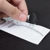 100pcs Disposable Tattoo Eyebrow Ruler Sticker Adhesive Microblading Tattoo Measurement Tools for Permanent Makeup