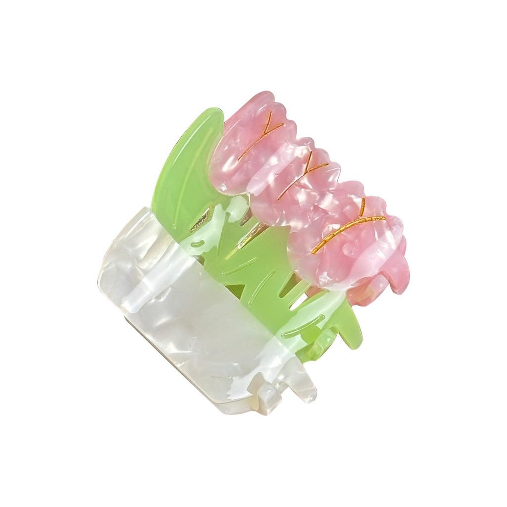 Chic Acetate Hair Claw Clips For Women In Unique Geometric Designs And Colors