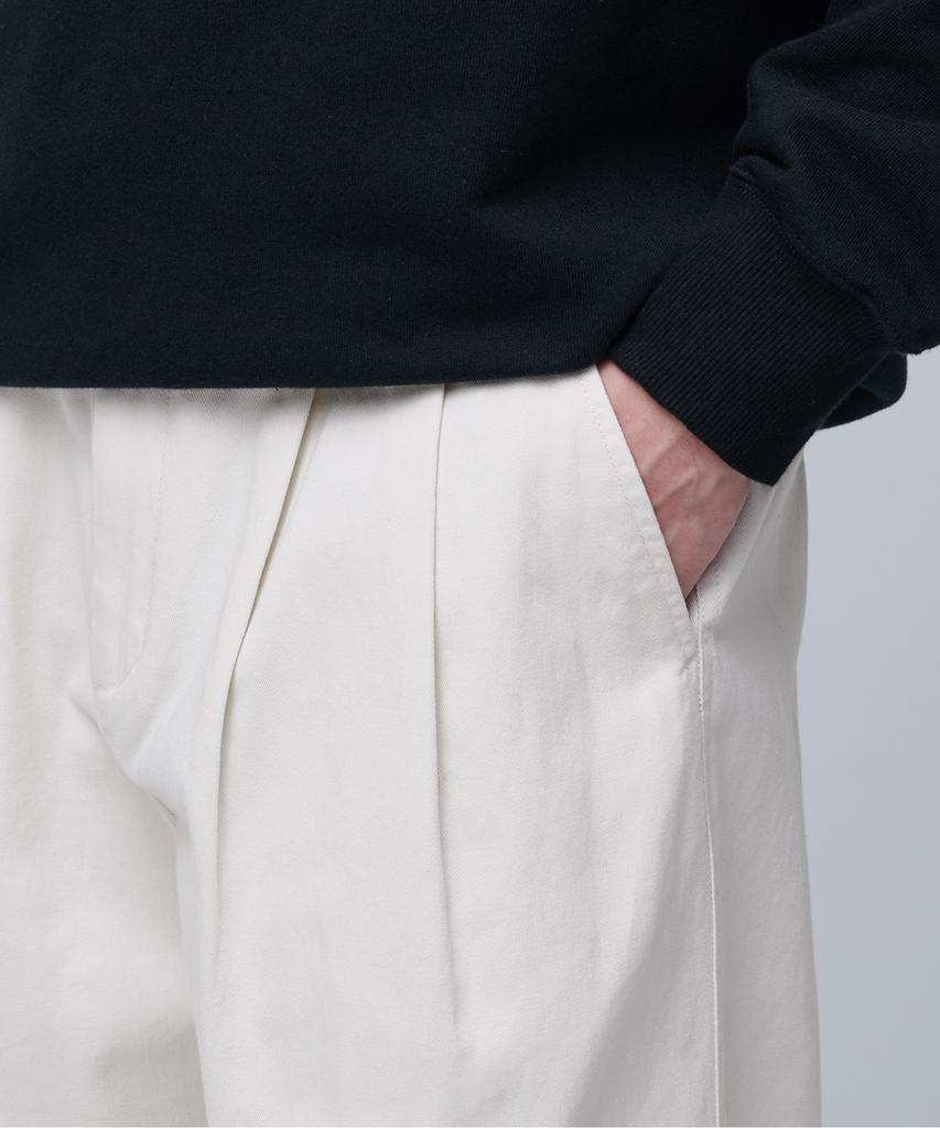 MUSINSA STANDARD Cotton Wide Balloon Pants [Cream]