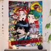 P-Phantom Busterss Anime Printed Large Wall Tapestry Hanging Tarot Hippie Wall Rugs Dorm Art Home Decor