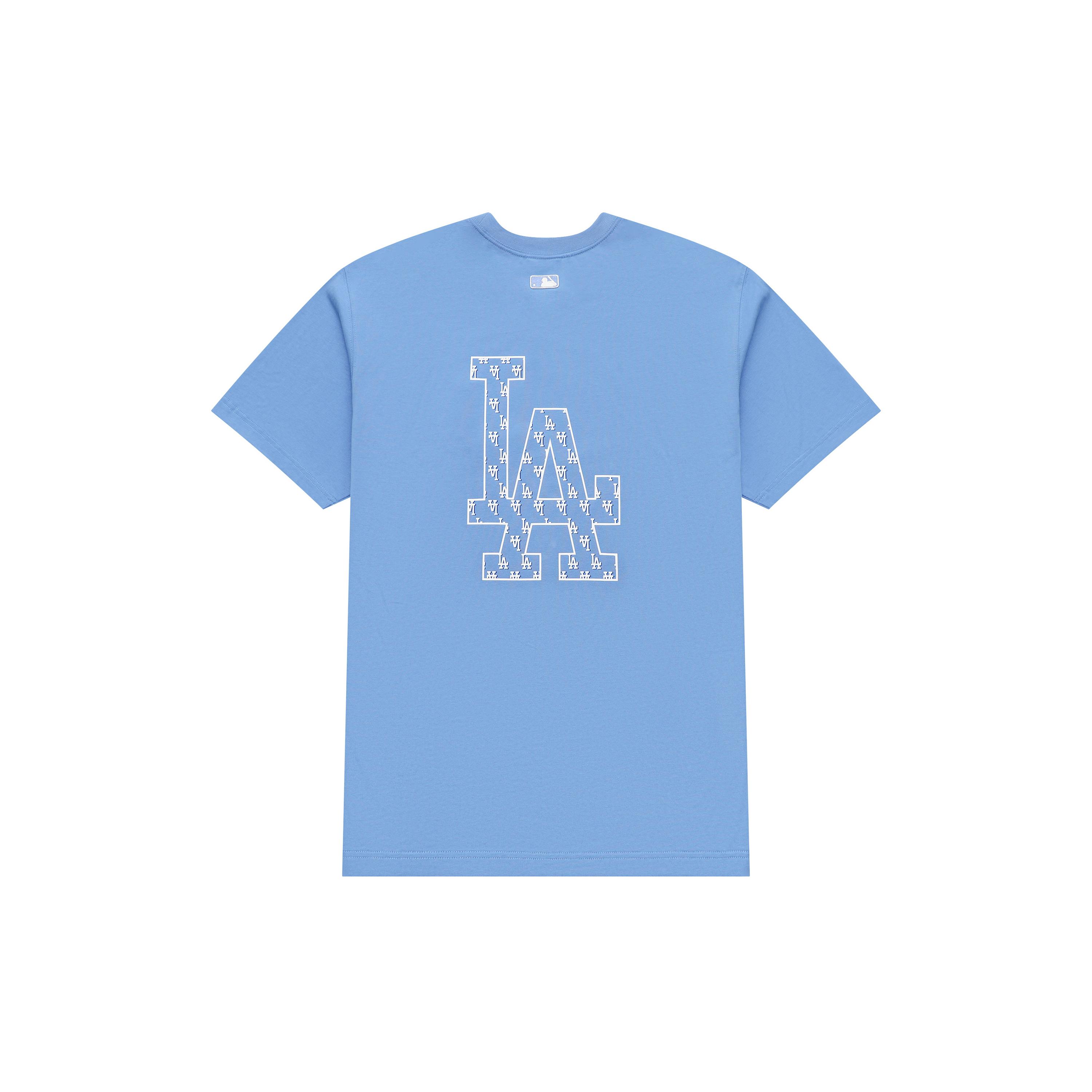 MLB T Shirt Unisex Light Cobalt Blue 3ATSM0233-07CBL XXL
