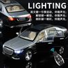 1:24 Mercedes Benz Maybach S680 Key Control Alloy Metal Diecast Model Car Desktop Display Collectible Ornaments Holiday Present