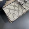 [Pre-Owned] Dionysus Tiger Head Buckle Logo Chain Shoulder Bag Canvas Crossbody Mini - Very Good #1KC7PFE