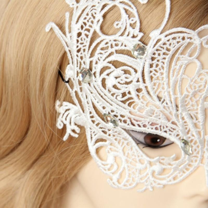 Masquerade Mask for Women, Sexy Lace Eyemask for Halloween Masquerade Carnivals Party, Proms, Dinner Party, Wedding