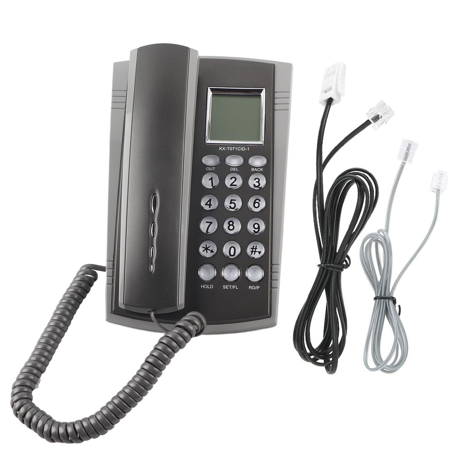 

KX T071CID-1 English Foreign Trade Small Extension Telephone with UK Telephone Line(Gray )