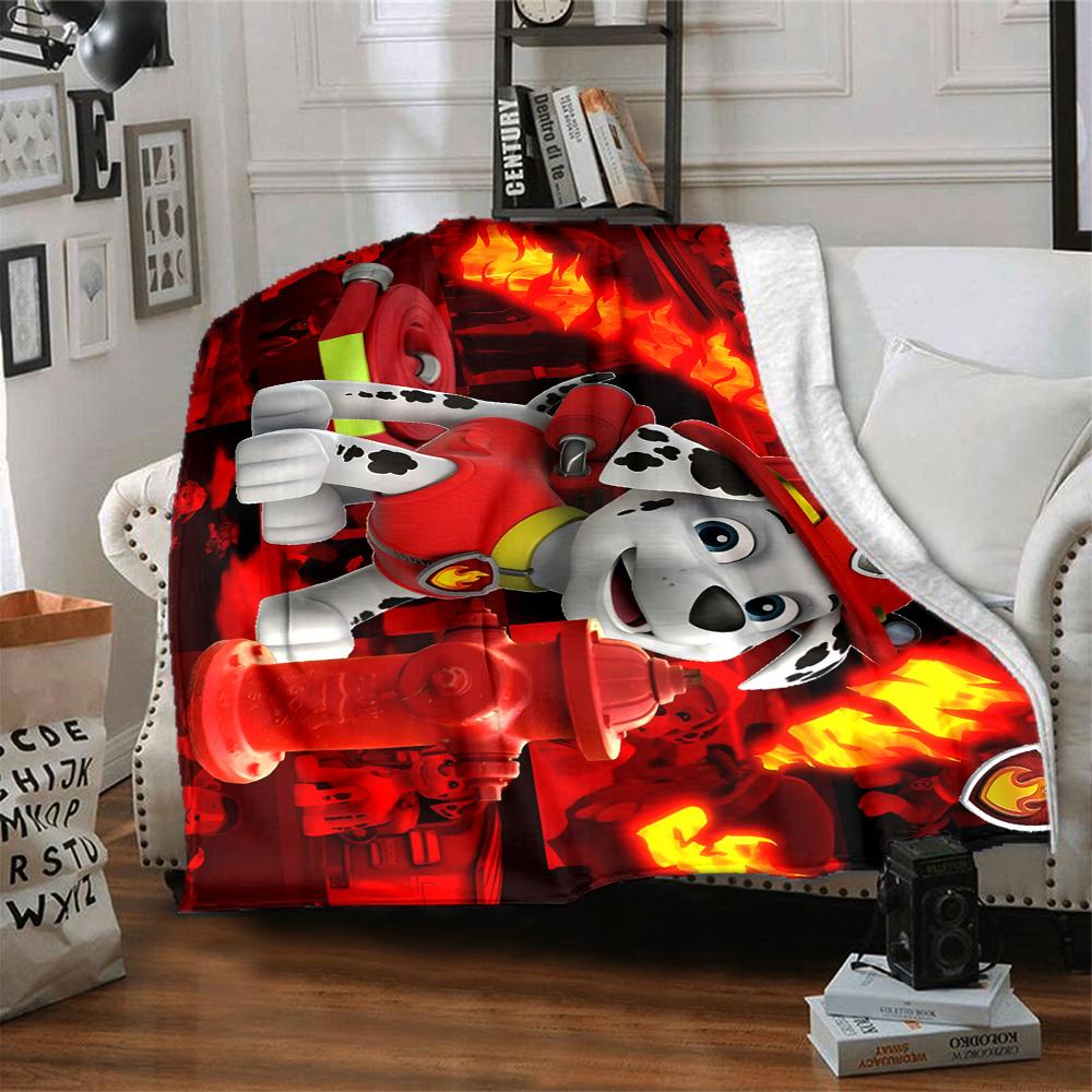 1pc Paw Paw23 Blanket, Gift, for Men and Women, Soft Blanket, Good for Sofa Bed Couch Travel, Lightweight Flannel Blanket