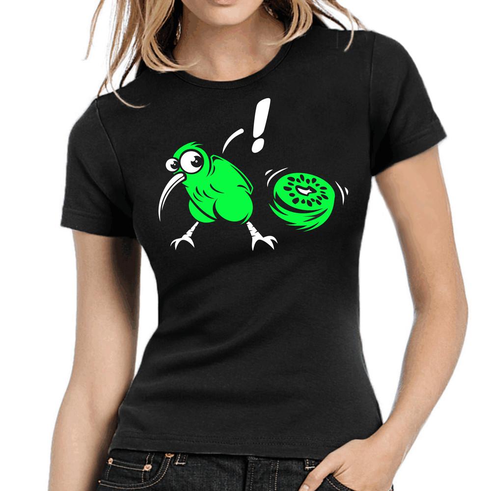 Fun Comedy Kiwi New Zealand Bird Women's T-Shirt