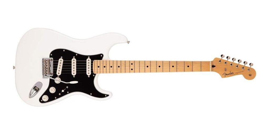 Fender Elektrická kytara Vyrobeno v Japonsku Hybrid II Javorová Arktická bílá Stratocaster®, Hmatník,