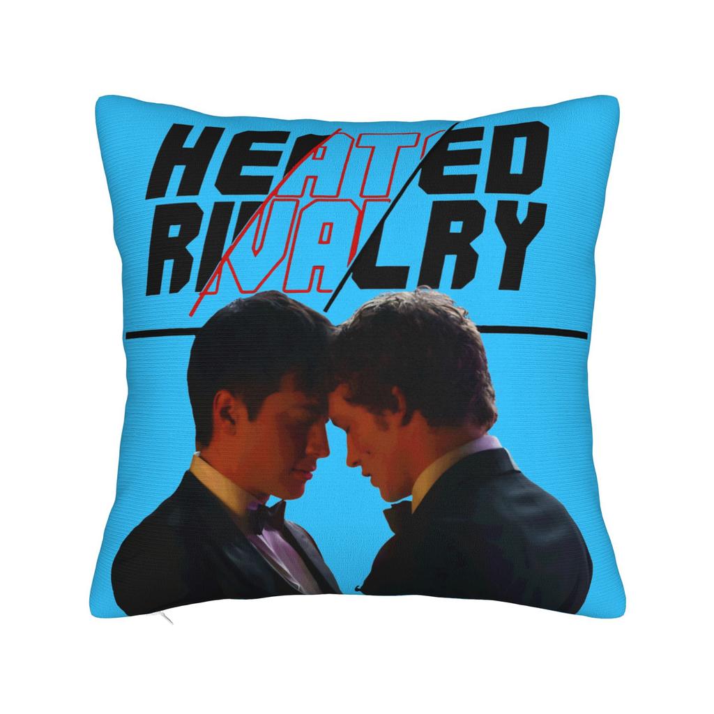Heated Rivalry Hollander Queer Hockey Square Pillow Cases Cushion Cover Custom Polyester Decorative Pillowcover for Bed xcm