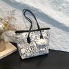 Autumn/winter 2025 Graffiti Portable Tote Bag
