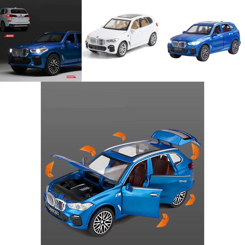 Bmw X5 Symulacyjny Metalowy Model Samochodu Z Dźwiękiem I Światłem Idealny Prezent Dla Dzieci I Kolekcjonerów