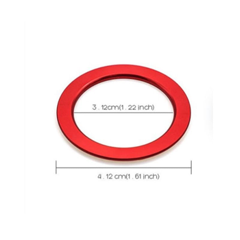 TADOKAPATU V-QDQJ Toyota New Model Voxy Noah 90 Series Engine Start Starter Ring Aluminum
