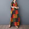 Ladies Look Thin, Cotton and Linen Retro Long Skirt, Extra Long Robe