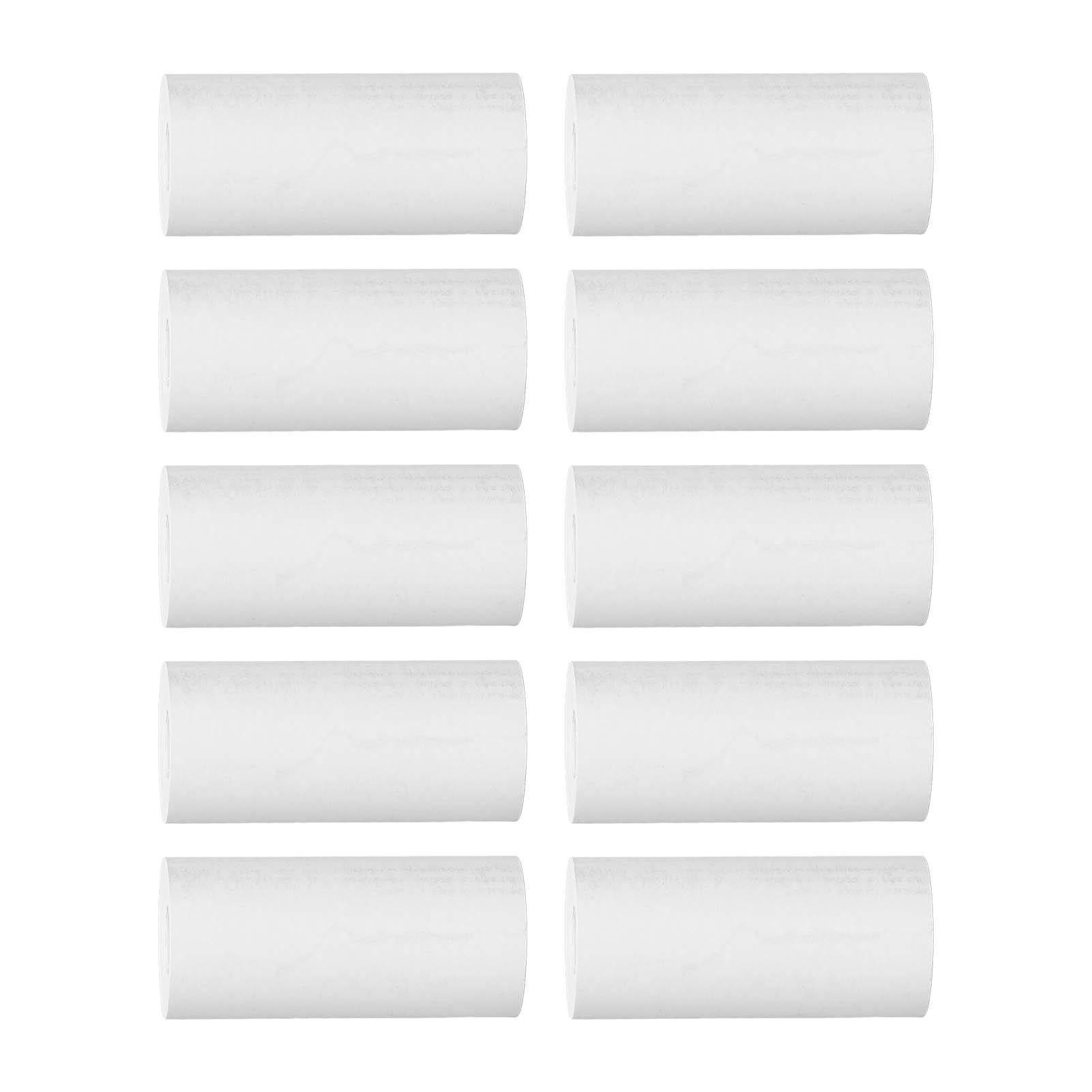 

10 рулонов термобумаги для термопечати, портативный набор термобумаги HD без втулки