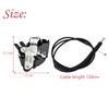 LHD Right Sliding door full open stop lock with Cable For Toyota Hiace Commuter Grandia GL 2005-2018 69050-26010 69050-26011