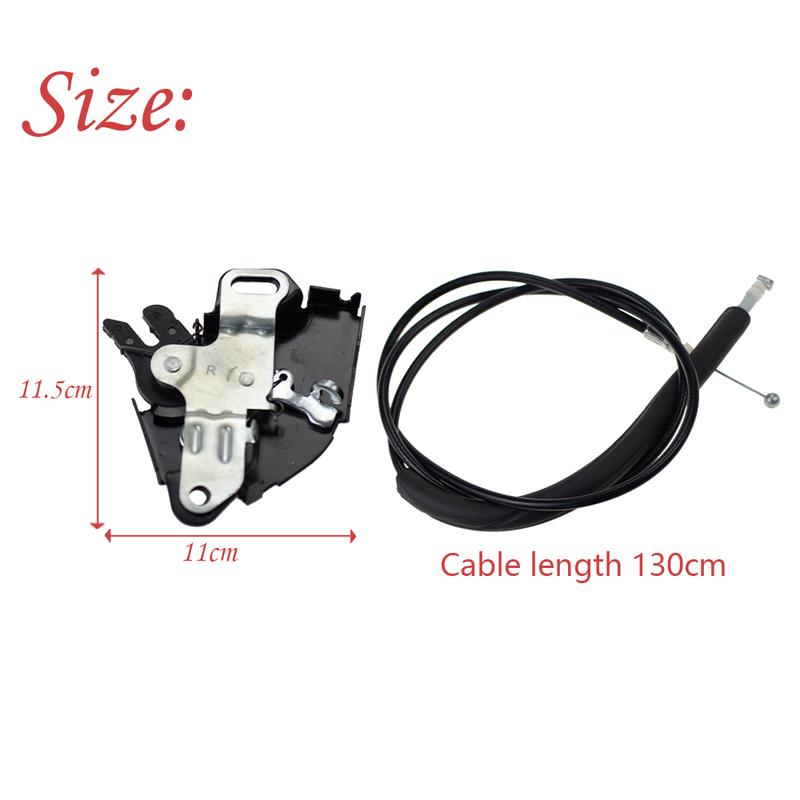 LHD Right Sliding door full open stop lock with Cable For Toyota Hiace Commuter Grandia GL 2005-2018 69050-26010 69050-26011