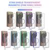 QGeeM For Samsung S24/S25 Plus Ultra phone case magnetic transparent anti drop Samsung S23FE/S24FE A15 A16 A17 A26 protective case for men and wome