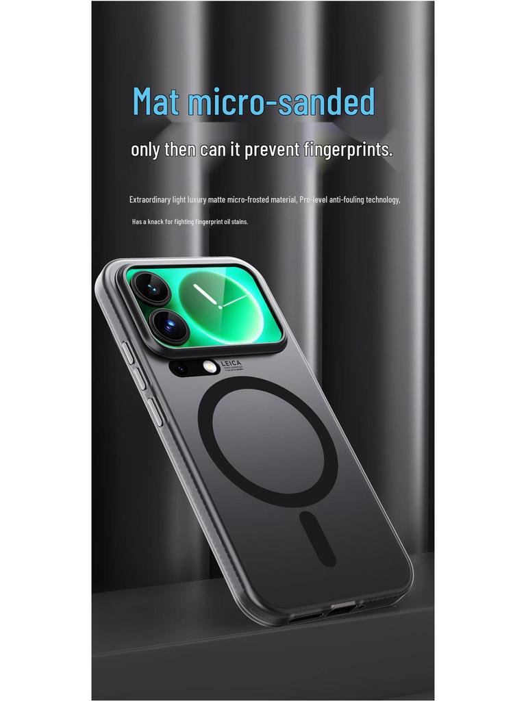 Xiaomi 17ProMax Magnetic Frosted Ultra-Thin Anti-Drop Protective Case