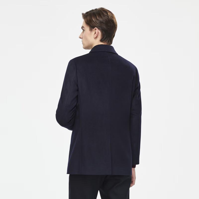 Youngor Men's Wool & Cashmere Blend Overcoat