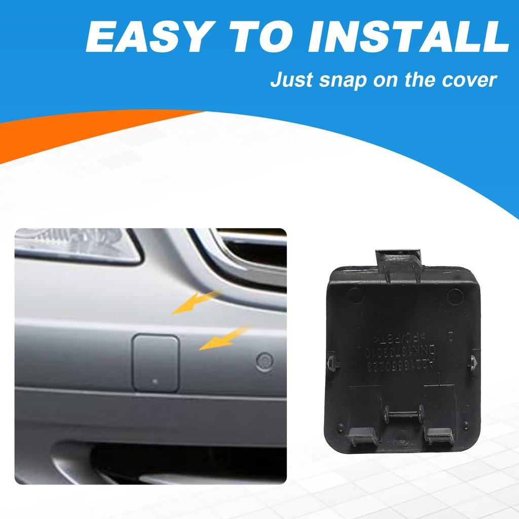 Front Bumper Tow Hook Cover Cap Towing Eye For Mercedes-Benz S-Class W221 Accessories 2007 2008 2009 A2218850223