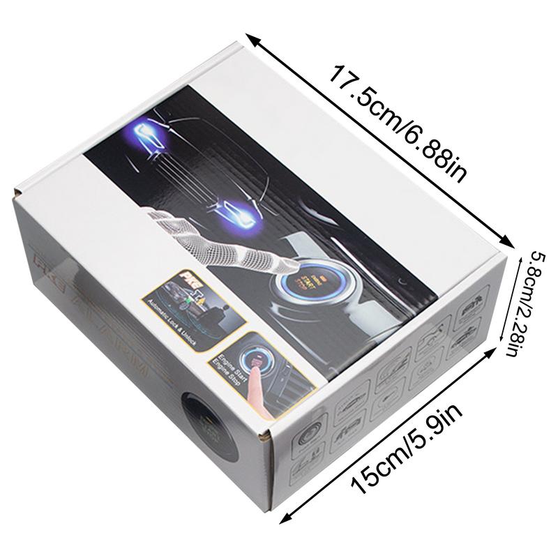 Auto Car Alarm Car Alarm System Push To Start Ignition Kit Passive Keyless Entry Push To Start Ignition Kit Enhanced Security