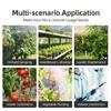 Ergonomic Brass Sprayed Nozzle With Adjustable Flows For Comfortable Gardening And Farming Horticulture Applications