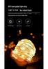 Retractable Solar String Lights for Outdoor Camping, Canopy Ambiance, Long Battery Life, Includes Measuring Tape
