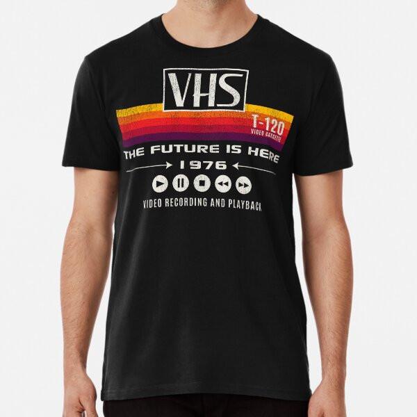 VHS The Future Is Here 1976 Worn Out Dks S To 5XL Made In the AU/USA T-Shirt