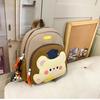 Schoolbag cartoon backpack contrasting colors cute lightweight weight backpack kindergarten children's leisure bag casual versatile