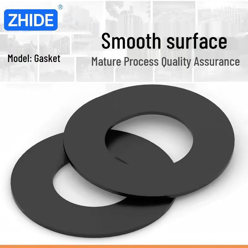 ZHIDE EPDM Round Flat Gasket 6*26*3