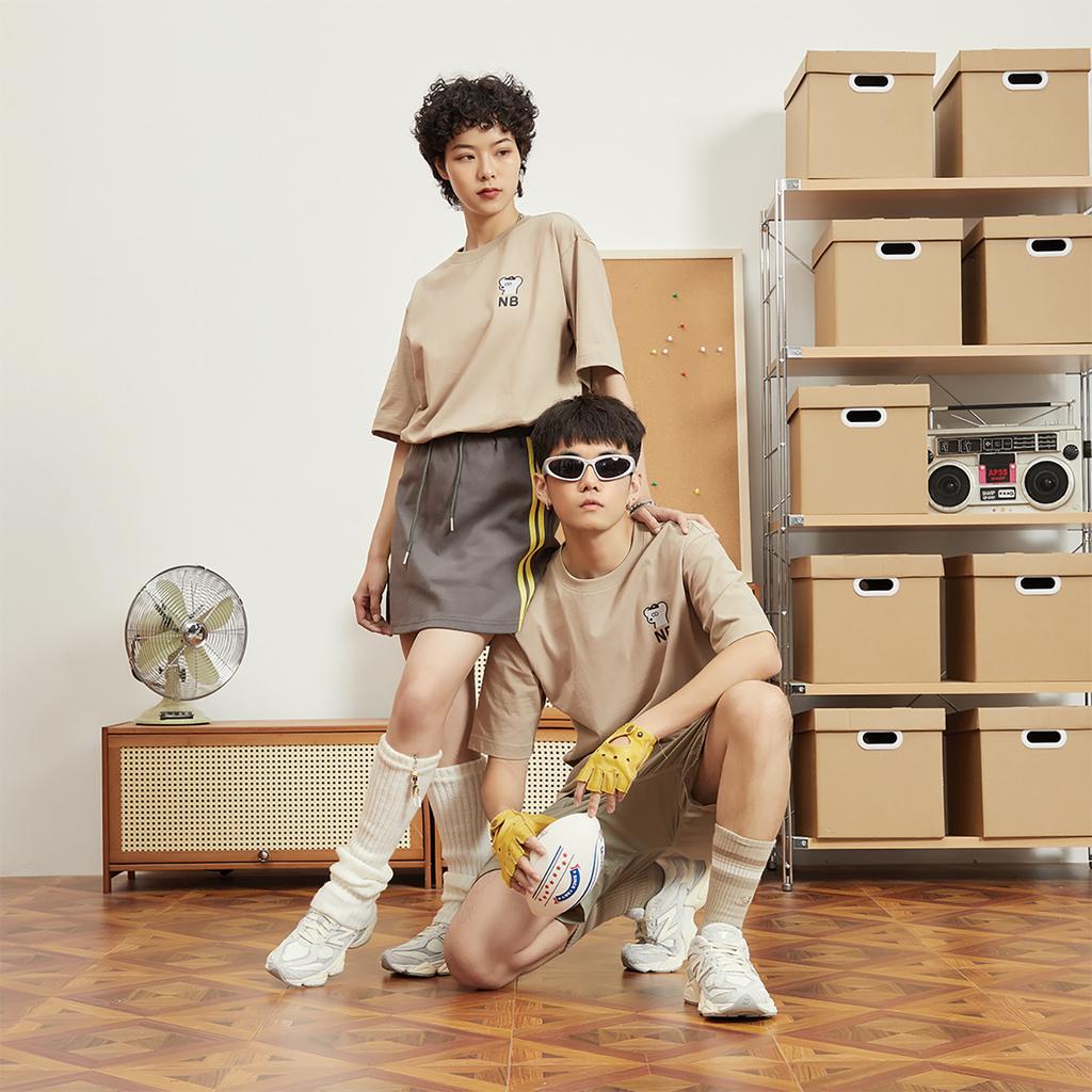 New Balance X & SEIJI New Balance × SEIJI T Shirt Unisex Khaki 5ED26191-LBE