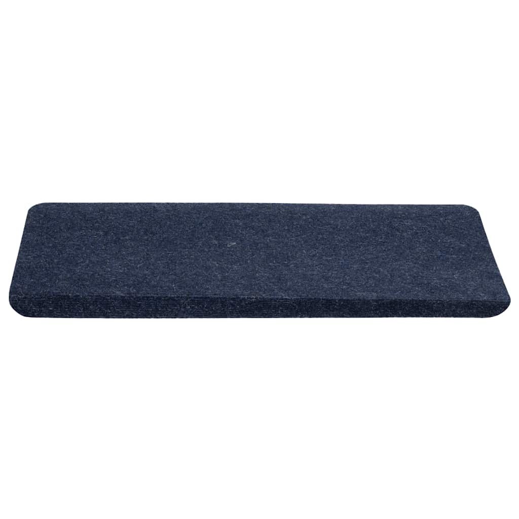 Self-Adhesive Stair Mats 30 Pcs. Blue 65X24.5X3.5 Cm